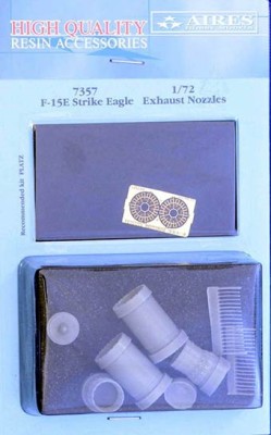 Aires 7357 F-15E Strike Eagle exhaust nozzles (PLATZ) 1/72