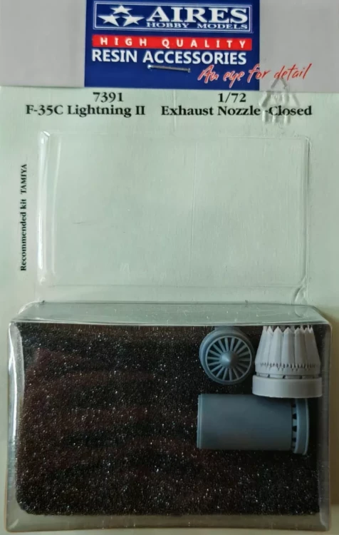 Aires 7391 F-35C Lightning II exh.nozzle - closed (TAM) 1/72