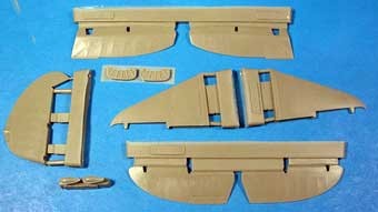 Vector VDS48-037 La-5 рулевые пов-ти 1/48