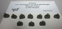 Combrig RP7001 1.1 inch AA MG Quadruple 10 pcs. 1/700