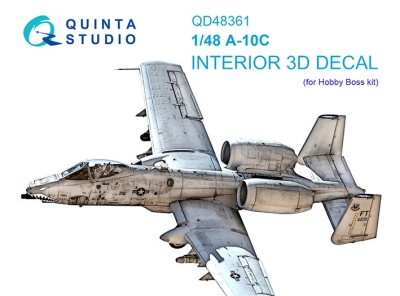Quinta studio QD48361 A-10C (Hobby Boss) 1/48