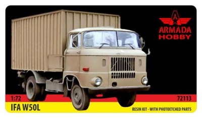 Armada Hobby E72115 IFA W50 Container Truck 1/72