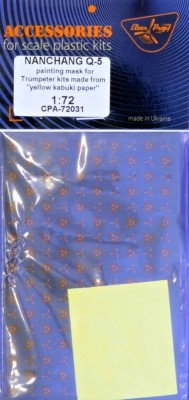 Clear Prop CPA72031 Nanchang Q-5 Painting mask (TRUMP) 1/72