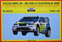 REJI MODEL DECRJ2432B 1/24 Ford Focus WRC 06 - 6th Rally Australia 2005