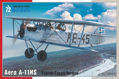 Special Hobby SH72464 Aero A-11HS Finnish Export Version (4x camo) 1/72