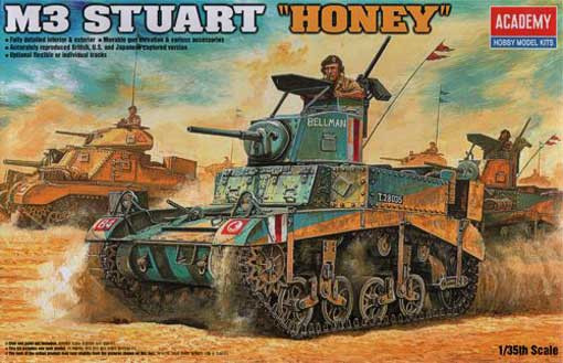 Academy 13270 Танк M3 Stuart Honey 1/35