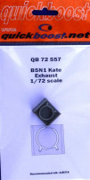 QuickBoost QB72557 B5N1 Kate exhaust (AIRFIX) 1/72