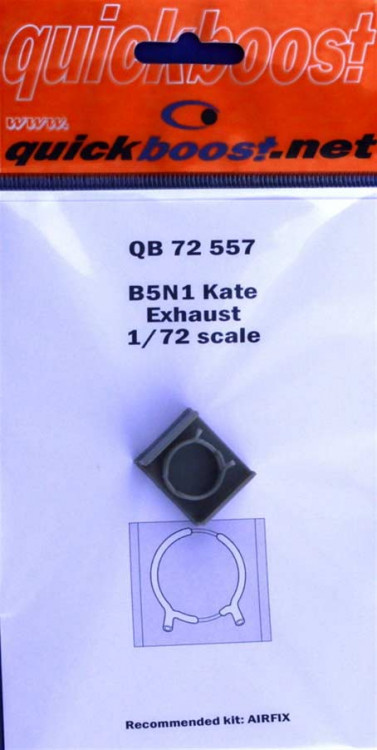 QuickBoost QB72557 B5N1 Kate exhaust (AIRFIX) 1/72