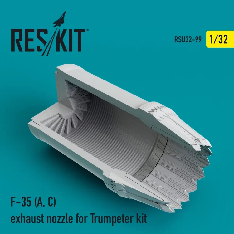 Reskit RSU32-099 F-35 (A, C) exhaust nozzle (TRUMP) 1/32
