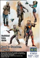 Master Box 35242 Zombies - Road to Freedom (5 fig.) 1/35