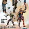 Master Box 35242 Zombies - Road to Freedom (5 fig.) 1/35