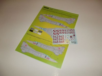Model Maker Decals D48014 Mikoyan MiG-23UB in Polish service 1/48