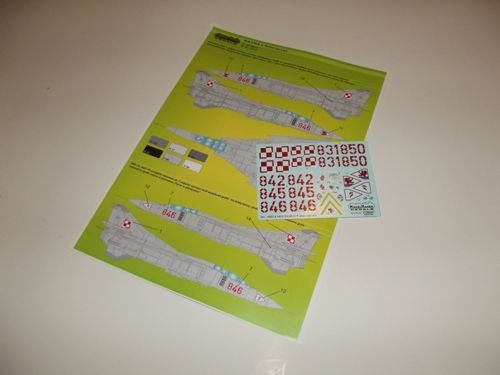 Model Maker Decals D48014 Mikoyan MiG-23UB in Polish service 1/48