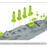 Combrig 70258WL German Gneisenau Armored Cruiser 1908 1/700