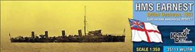 Combrig 35111WL/FH HMS Earnest Destroyer, 1897 1/350