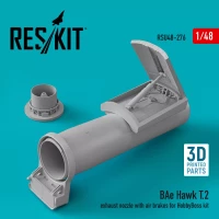 Reskit U48276 BAe Hawk T.2 exh.nozzle w/ air brakes (HOBB) 1/48