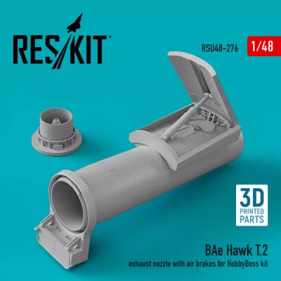 Reskit U48276 BAe Hawk T.2 exh.nozzle w/ air brakes (HOBB) 1/48