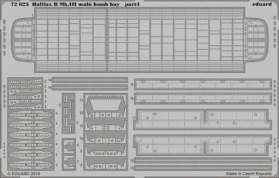 Eduard 72625 Halifax B Mk.III main bomb bay 1/72