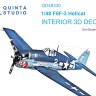 Quinta studio QD48330 F6F-3 Hellcat (Eduard) 1/48