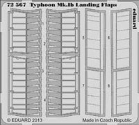 Eduard 72567 Typhoon Mk.Ib landing flaps