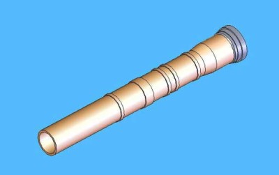 Zedval 35075 Контейнер ПТУР 9М113 «Конкурс». БМП-2, БМП-2Д 1/35