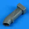 Quickboost 32349 Bf 109G-2/4/6 air intake (HAS) 1/32