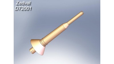 Zedval D72001 Antenna input for radio stations R-123 1/72