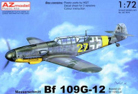 Az Model 76016 Messerschmitt Bf 109G-12 (3x camo) 1/72