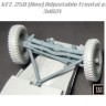 Sbs Model 3D021 Adjustable frontal axle for Sd.Kfz.250 (Neu) 1/72