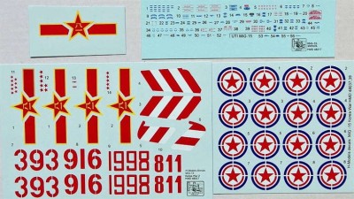HM Decals HMD-48037 1/48 Decals MiG-15 Russian Aces in Korea War Pt.2
