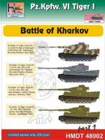 Hm Decals HMDT48002 1/48 Decals Pz.Kpfw.VI Tiger I Battle of Kharkov 1