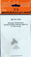 Quickboost QB32 265 Gloster Gladiator carburettor intake type B 1/32