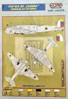 Kora Model 48068 Decals Fiat BR.20 Venezuelan Air Force 1/48