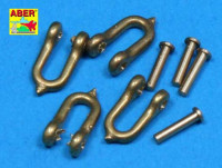 Aber R-11 Early model shackle for Pz.Kpfw.VI Tiger Ausf B x 4 pcs