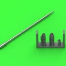 Master AM-72-163 A-4C Skyhawk - refueling probe boom 1/72