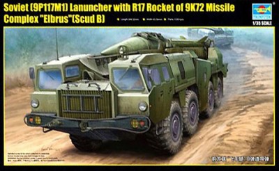 Trumpeter 01019 Soviet SS-1D Scud C Type (колесное шасси) 1/35