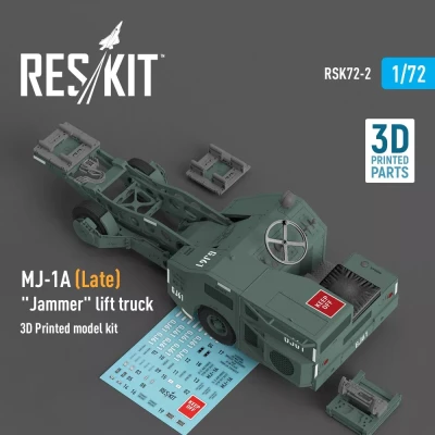 Reskit R72002 MJ-1A Late 'Jammer' lift truck (3D model) 1/72