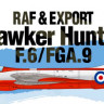 Academy 12312 RAF & Export Hawker Hunter F.6/FGA.9 1/48