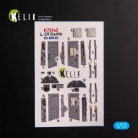 Reskit K72162 L-29 Delfin - interior 3D decal (AMK) 1/72