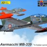 Kovozavody Prostejov 72527 Aermacchi MB-339 Italian services (3x camo) 1/72
