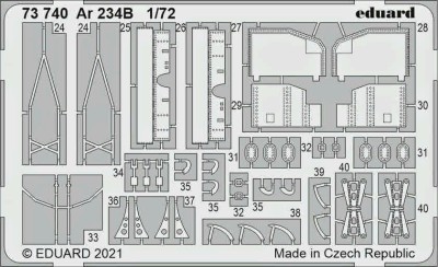 Eduard 73740 SET Ar 234B (HOBBY 2000 / DRAGON) 1/72