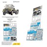 Микродизайн 035610 КрАЗ-260 (Hobby Boss) кабина цветные приборные доски 1/35