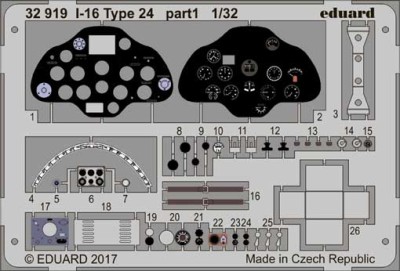 Eduard 32919 I-16 Type 24 1/32