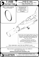 Master 48198 MiG-21 bis (Fishbed L/N) metal air int. ring 1/48