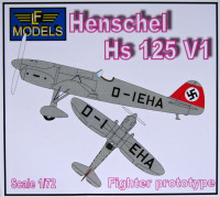 LF Model 72099 Henschel Hs 125 V1 Fighter Prototype 1/72