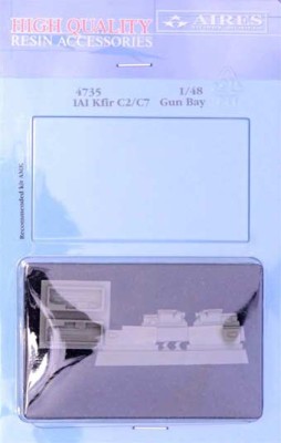 Aires 4735 IAI Kfir C2/C7 gun bay (AMK) 1/48