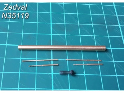 Zedval N35119 Набор деталей для КВ-1 выпуска 1941/1942 г 1/35