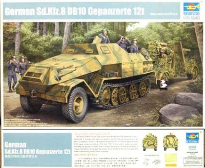 Trumpeter 01584 Sd.Kfz.8 Gepanzerte 12t