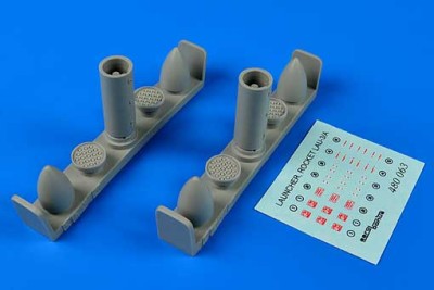 Aerobonus 480063 LAU-3/A US Navy rocket container 1/48