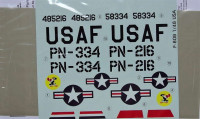 LF Model C4899 Decals F-80B Shooting over USA (+mask) 1/48